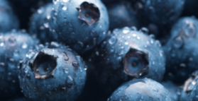 Blueberries: not too little, not too much.   