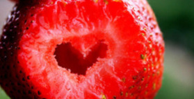 Your heart loves a strawberry